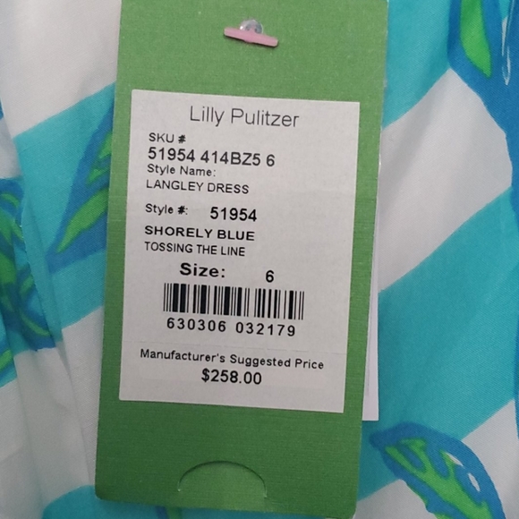 Lilly Pulitzer Strapless Dress - Picture 7 of 8